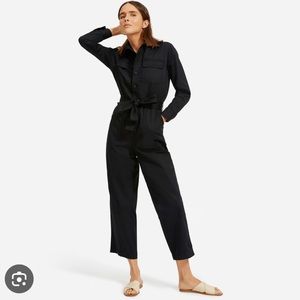 Everlane Black Utility Jumpsuit Size 10
